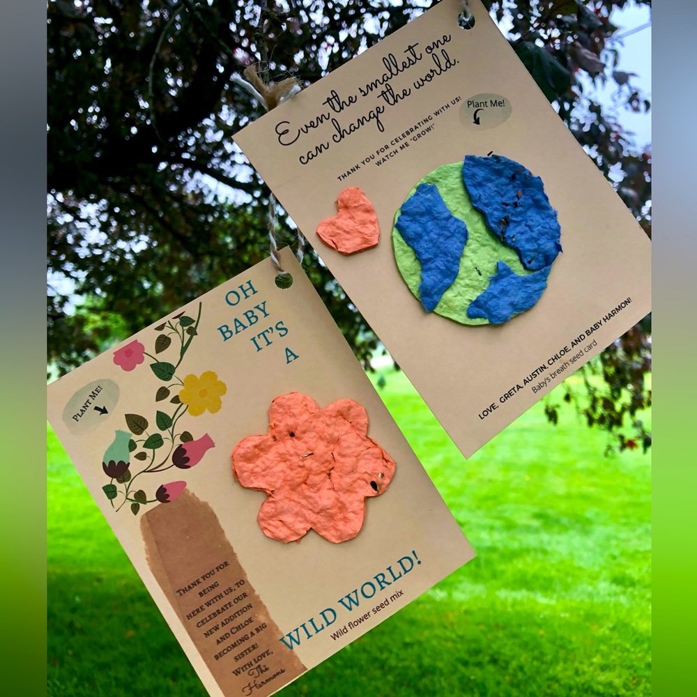 Seed Cards. For party favors, greetings, or just because!